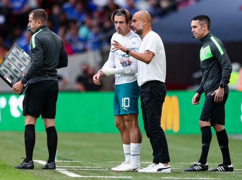 基亞利殊(Jack Grealish)以一億英鎊轉會費成身價最高的英人,哥迪奧拿(Pep Guardiola)可否 基亞利殊(Jack Grealish)以一億英鎊轉會費成身價最高的英人,哥迪奧拿(Pep Guardiola)可否