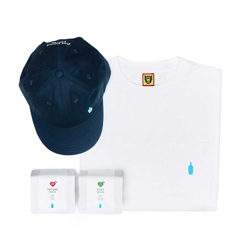 事實上,Nigo是一名忠實的咖啡愛好者,由於他的辦公室總部附近正是Blue Bottle 事實上,Nigo是一名忠實的咖啡愛好者,由於他的辦公室總部附近正是Blue Bottle