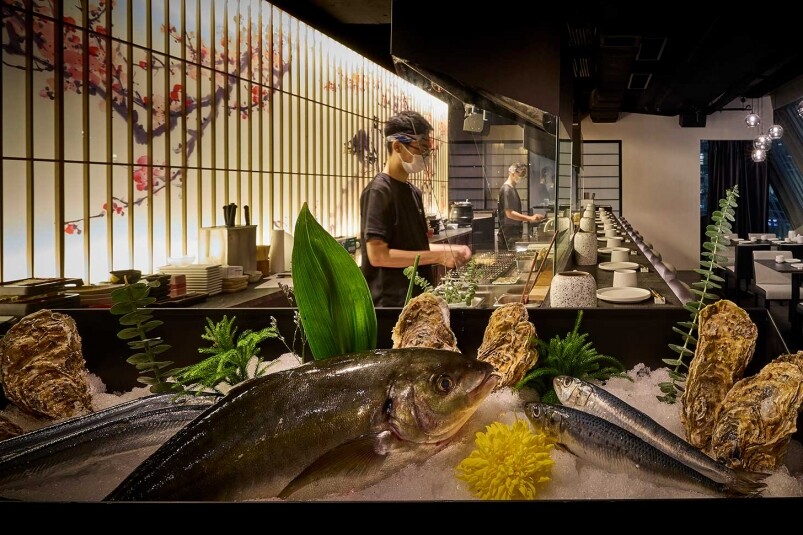 「華鳥風月」的魚材每天新鮮空運到港，菜單焦點落在「廚師精選魚鮮推介」（おすすめ