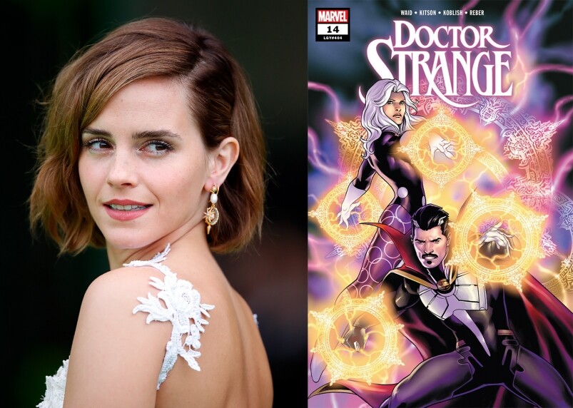 近日有消息指Emma Watson將加盟Marvel Studios，並於《奇異博士2》裡飾演新角色Clea；於漫畫