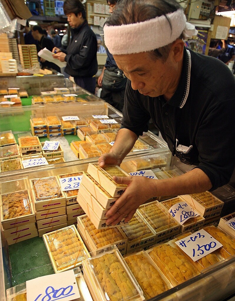 不要見到日本海膽一板寫着「特級」，就以為是最好的貨色，因為日本的海膽