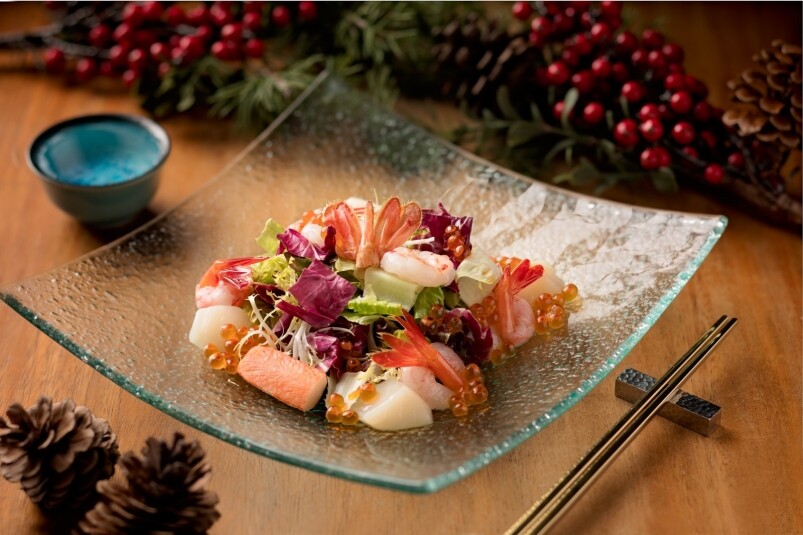 位於中環蘭桂坊的高級日本料理FUMI，在今個聖誕節特別推出以充滿節日