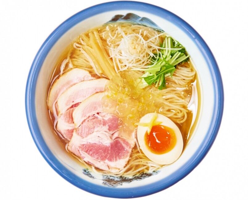 還有夏季限定的柚子鹽味冷麵,用上自家製的柚子啫喱,生姜等,令清新香 還有夏季限定的柚子鹽味冷麵,用上自家製的柚子啫喱,生姜等,令清新香