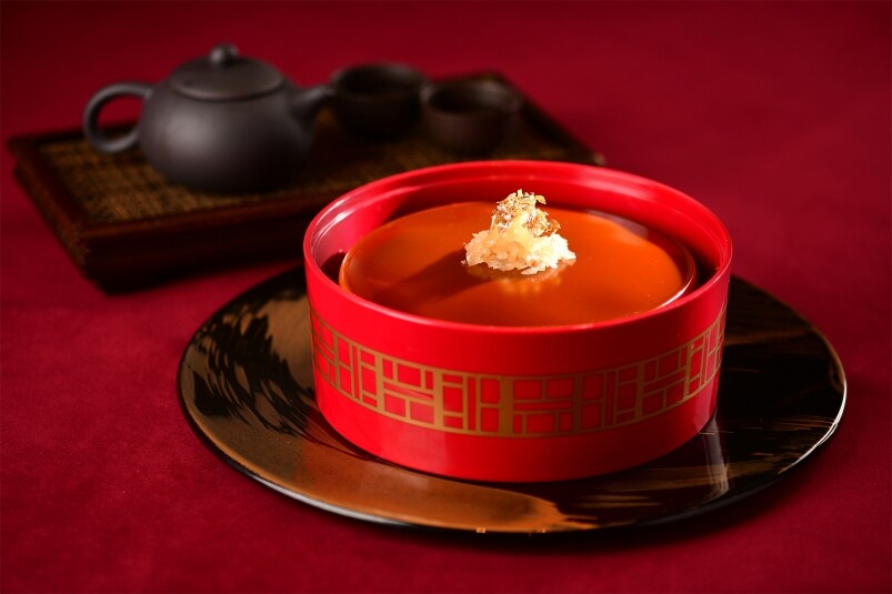 香港康得思酒店 粵菜食府明閣 金橘小青柑普洱年糕 香港康得思酒店 粵菜食府明閣 金橘小青柑普洱年糕