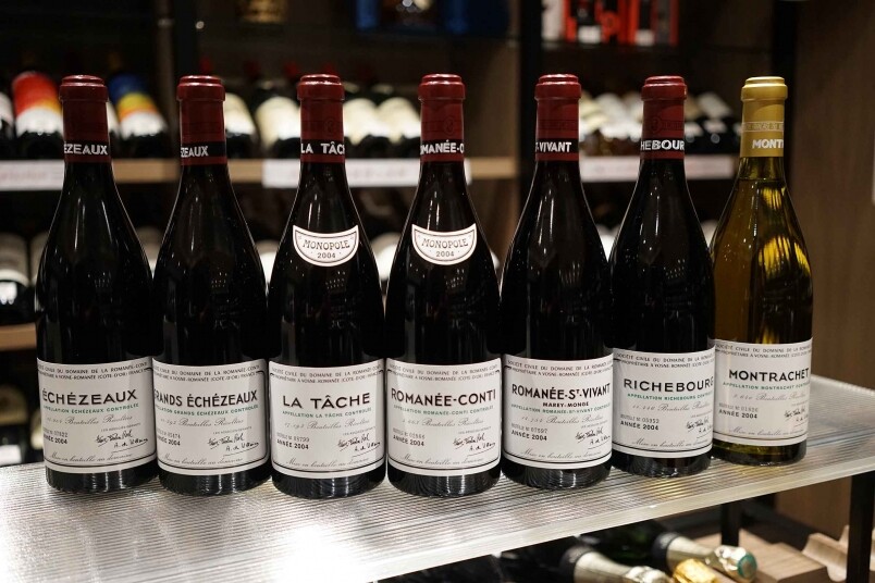 酒單:Champagne Krug 2004 (Welcome Drink)DRC Montrachet 2007DRC Échézeaux 2007DRC Romanée-St-Vivant 2007DRC Grands Échézeaux 2007DRC Richebourg 2007DRC La 酒單:Champagne Krug 2004 (Welcome Drink)DRC Montrachet 2007DRC Échézeaux 2007DRC Romanée-St-Vivant 2007DRC Grands Échézeaux 2007DRC Richebourg 2007DRC La