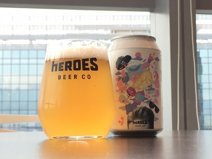 來自Heroes Beer Co的一款啤酒，Hangry Donut洛神花小麥啤，洛神花的味道極香，與充滿果