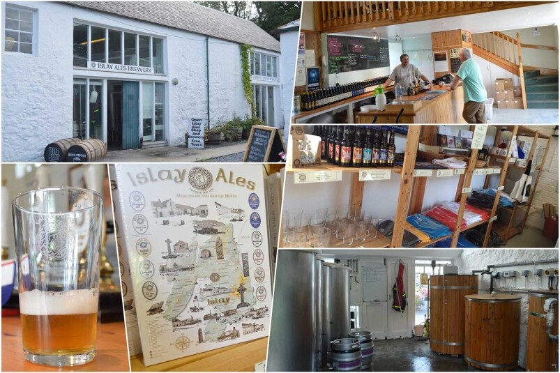 裡也是島上唯一一個品牌的精釀啤酒—Islay Ales的生產地：除了位置本身是一
