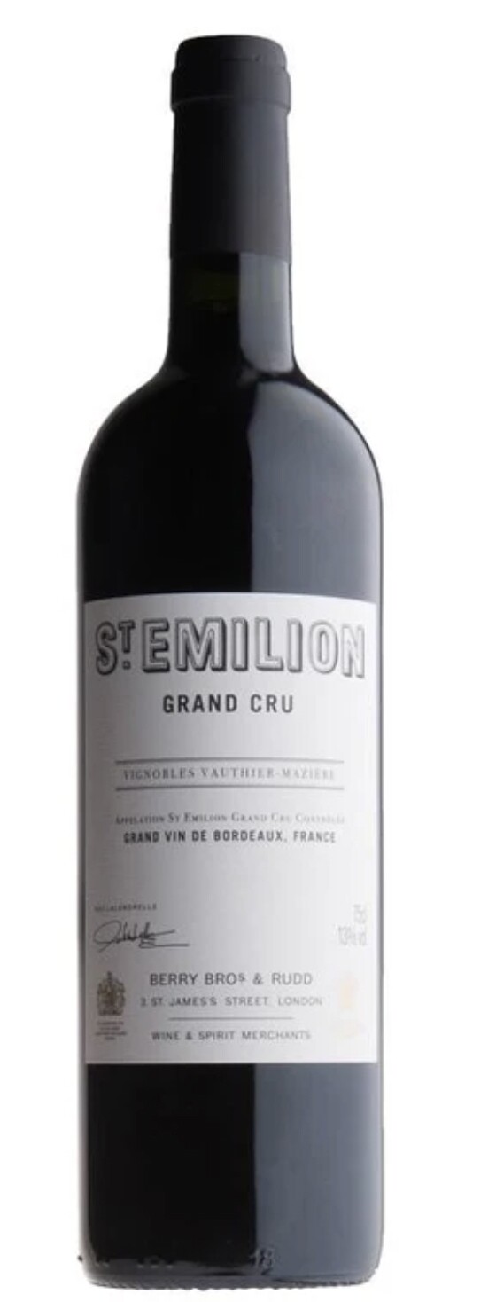 Berry Bros. & Rudd St Emilion by Ch. de Fonbel 2015$201另一瓶Berry Bros. & Rudd自家label紅酒,波爾多右岸Saint-Emilion,Chateau Berry Bros. & Rudd St Emilion by Ch. de Fonbel 2015$201另一瓶Berry Bros. & Rudd自家label紅酒,波爾多右岸Saint-Emilion,Chateau