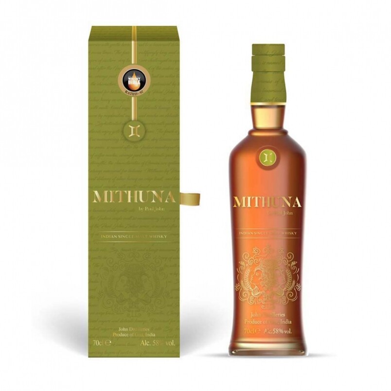 Whisky of the Year.第三名：Paul John Distillers, Mithuna
