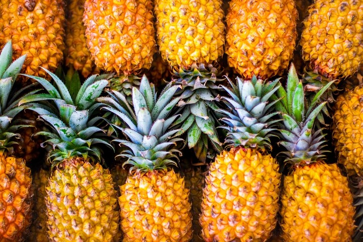 皮膚敏感戒口食物：菠蘿
