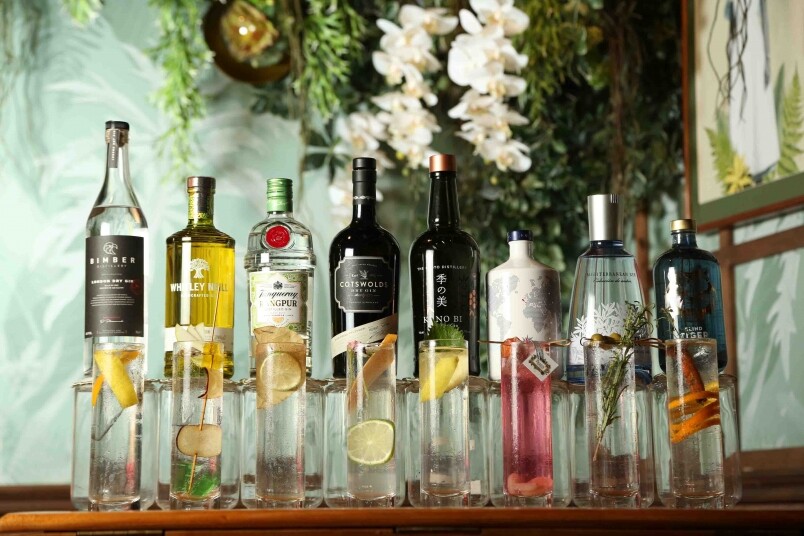 講gin cocktail bar當然唔少得Dr Fern，9款建議配搭的gin  and tonic，比如Bimber London Classics Dry Gin配 Fever