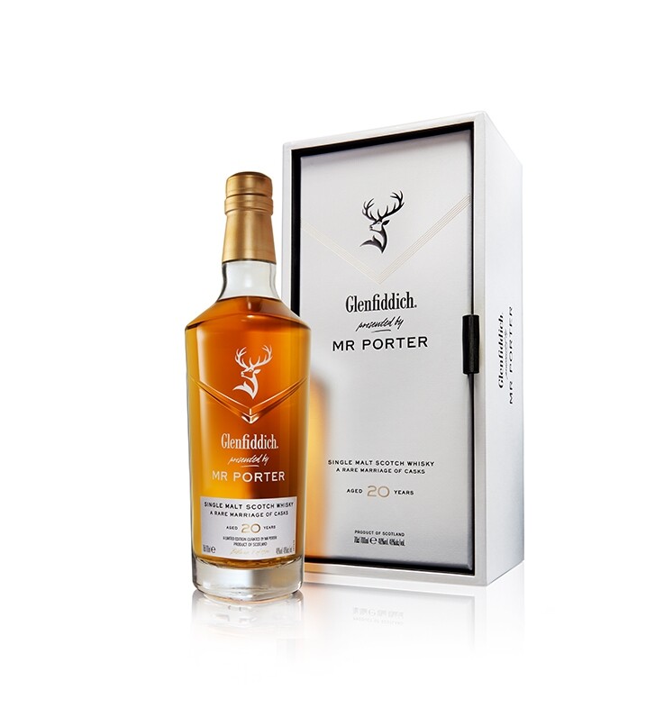 全球獲獎無數的單一麥芽威士忌 Glenfiddich與網上購物平台 MR PORTER 初次攜手合作