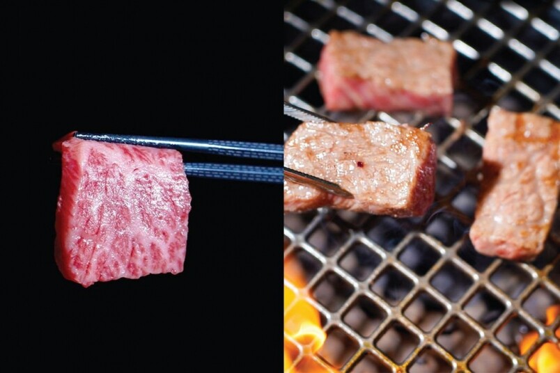 而最多人選擇的一定是「日本產和牛盛合」（HK$780），燒熟後牛肉入口即溶，肉排
