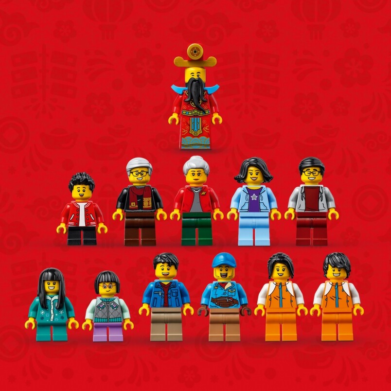LEGO 80108 Lunar New Year Traditions 過年習俗迎新歲 LEGO 80108 Lunar New Year Traditions 過年習俗迎新歲