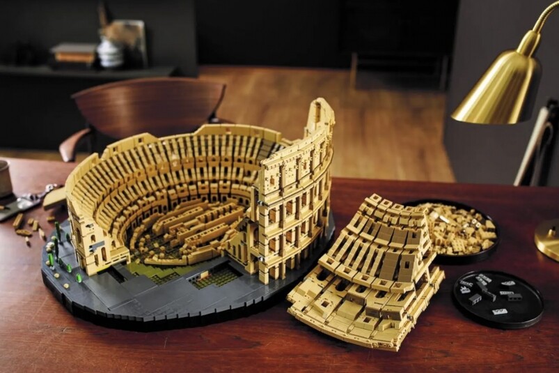 什麼叫「羅馬非一日建成」？砌過LEGO的羅馬鬥獸場，你應該便會深深體會到；羅