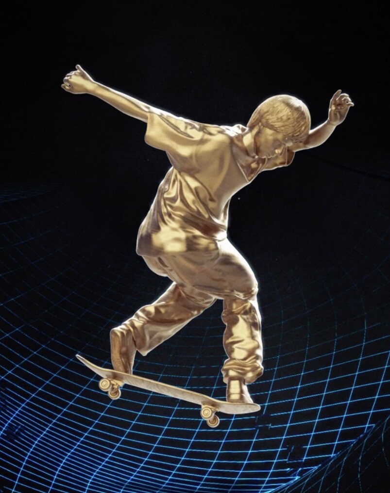 東京奧運滑板金牌堀米雄斗與FWENCLUB推首個金牌選手NFT「The Golden 22」