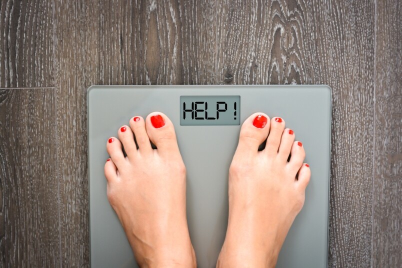 減重停滯期的症狀利用相同的方法減重一段時間後，體重或體脂都維持