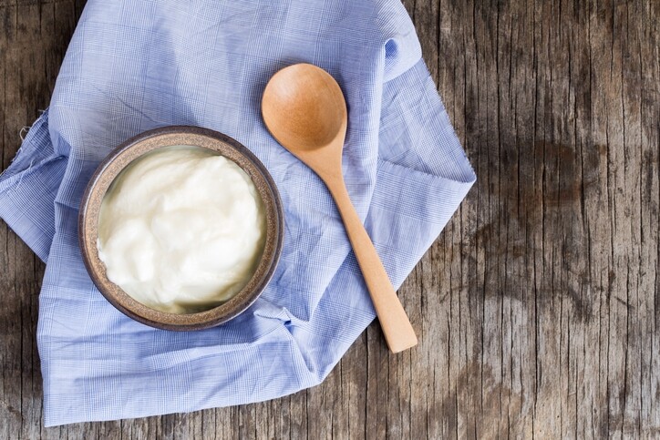 Protein Yoghurt (高蛋白乳酪）另一個處理蛋白粉的方法就是直接把它放在乳酪中。當