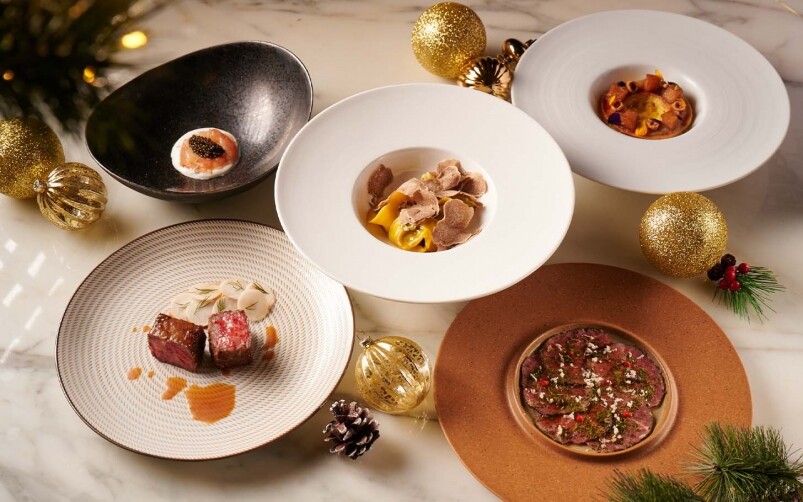 今個 12 月，Beefbar特別呈獻五道菜節慶晚餐(每位HK$1,780)及七道菜聖誕節及除