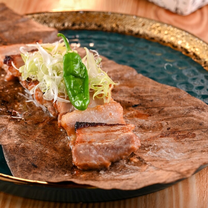 朴葉味噌燒日本豬腩肉 HK$178