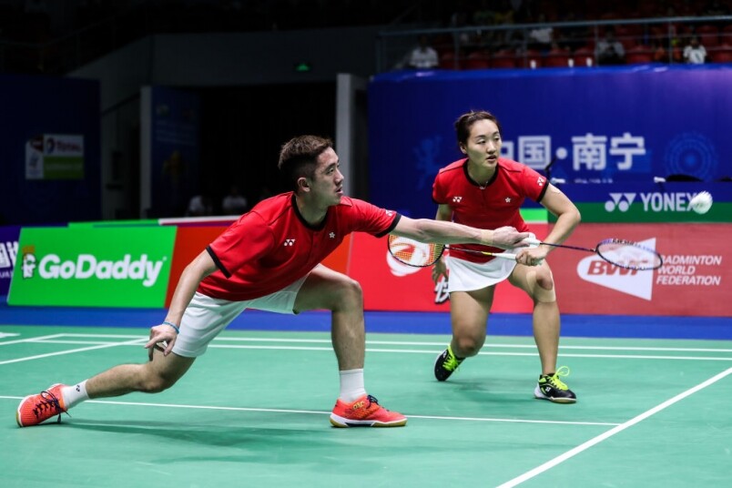 鄧俊文及謝影雪於2018年世錦賽奪得銅牌，亞運會亦奪得銅牌。2019年分別在