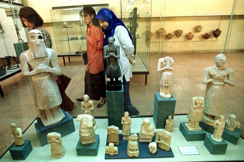 伊拉克首都巴格達 國家博物館傳承千年歷史