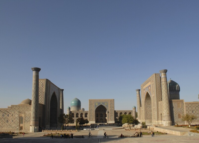 烏茲別克 撒馬爾罕 （Samarkand）撒馬爾罕曾經是古代絲綢之路上繁榮的中轉站，數