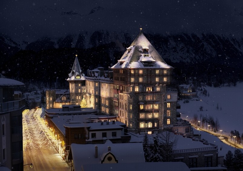 瑞士聖莫里茲山Badrutt’s Palace Hotel 滑雪愛好者的天堂 瑞士聖莫里茲山Badrutt’s Palace Hotel 滑雪愛好者的天堂