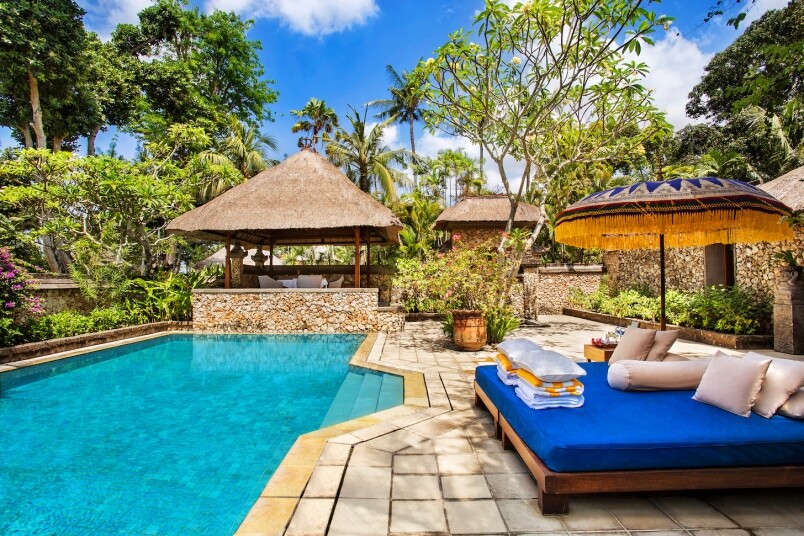 The Oberoi Beach Resort, Bali是The Oberoi Beach Resort, Lombok的姊妹渡假村，除了60間備有戶外用餐露台的