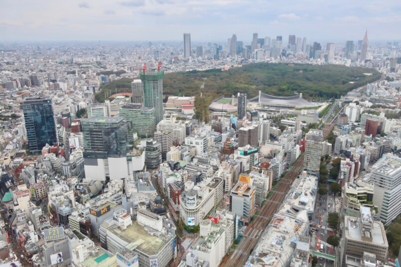 站在這裡可以俯瞰360度東京景色！
