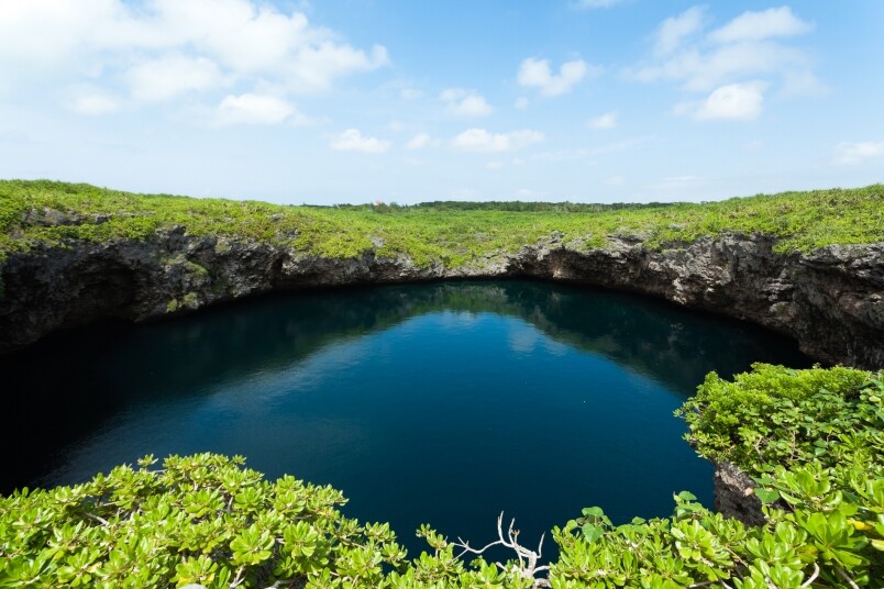 下地島景點－通池下地島本身也是潛水勝地，說的不止是出海浮潛，在下地