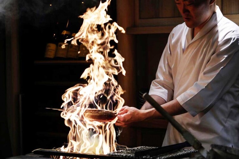 然後，天本又在不同的高級日本料理練功，到了2016年正式自立門戶，帶來極