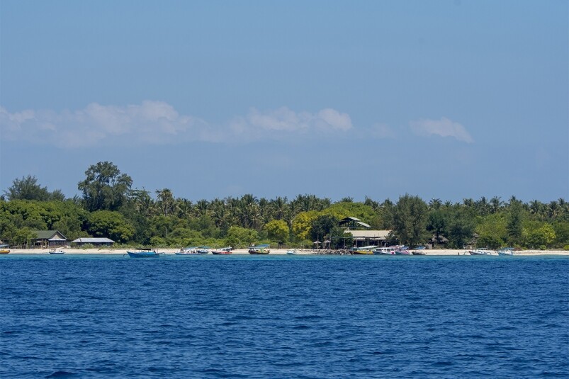 View Of Gili Meno Island 龍目島