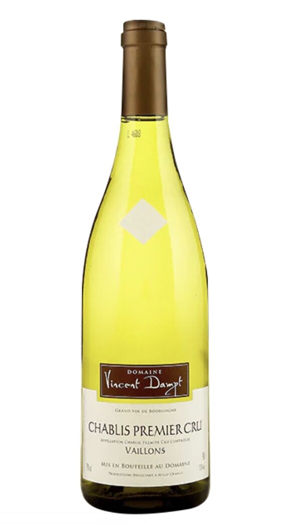 Vincent Dampt Chablis 1er Cru Vaillons 2018 $280酒體金黃，帶著杏脯及蜜桃的香氣，恰好的礦物味，帶
