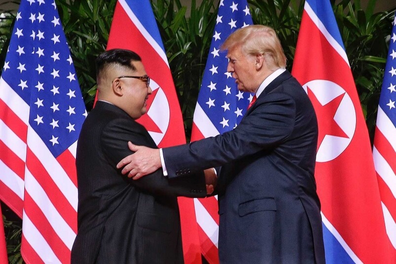 金正恩特朗普 金正恩特朗普