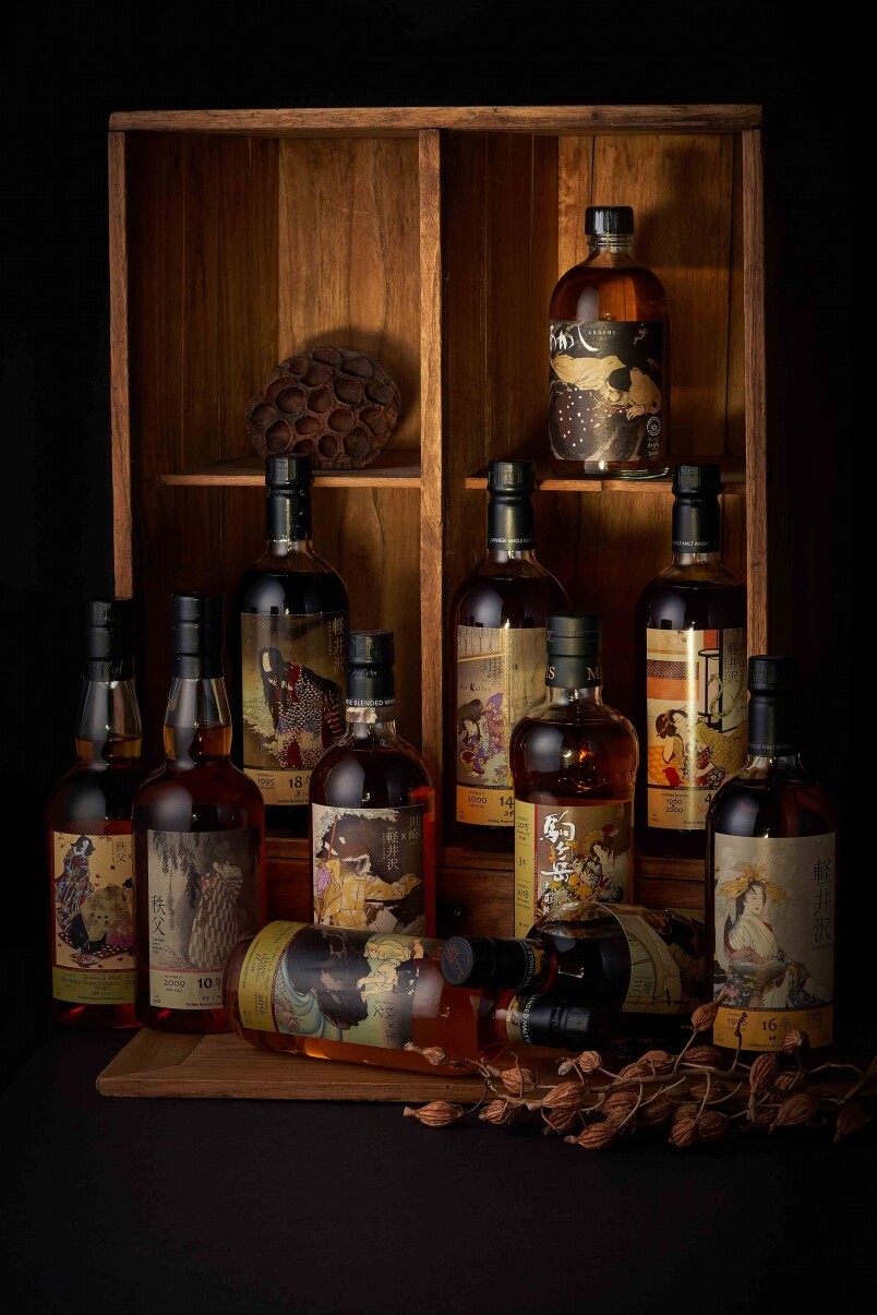 「鬼魅」威士忌系列（11瓶）成交價：967,200港元以上月推出的「雅逸精品網拍專場