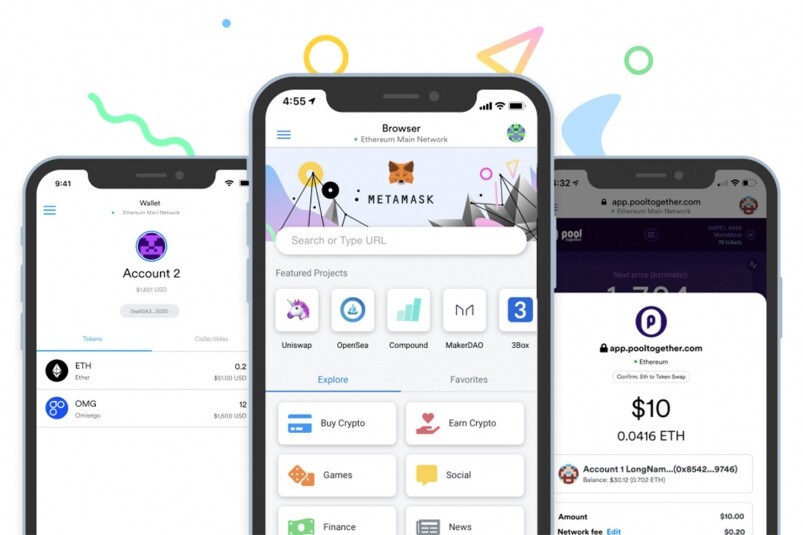創建一個去中心化、以太幣(ETH)交易的加密貨幣錢包,例如Metamask、 Coinbase Wallet;開戶步驟 創建一個去中心化、以太幣(ETH)交易的加密貨幣錢包,例如Metamask、 Coinbase Wallet;開戶步驟