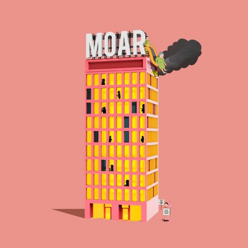 Joan Cornellà的首個NFT《MOAR》將會於4月正式推出發售，將會推出只有5,555個獨特形