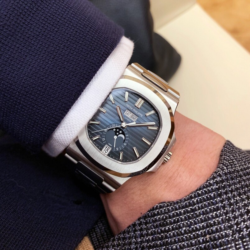 Patek Philippe 百達翡麗 Nautilus Aquanaut 拍賣 價錢 Patek Philippe 百達翡麗 Nautilus Aquanaut 拍賣 價錢