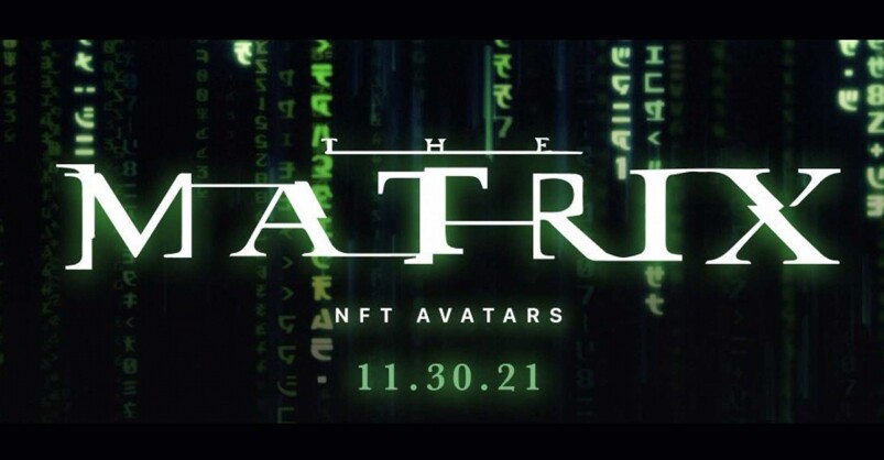 說是其實是由推出NFT的公司「Nifty's」與華納兄弟合作，帶來這一次的「Matrix Avatar」計