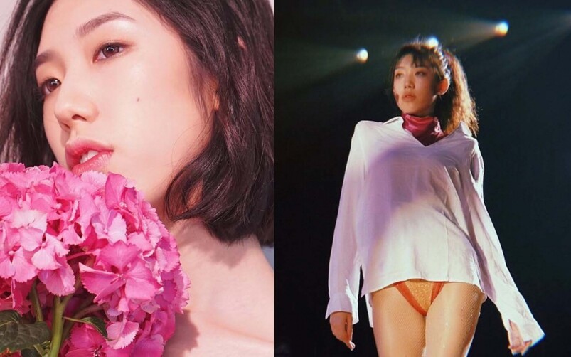 34號的CK(IG:ckzzzck),除了是一位專業的舞蹈員,她更懂得編曲,其中她為團隊改 34號的CK(IG:ckzzzck),除了是一位專業的舞蹈員,她更懂得編曲,其中她為團隊改