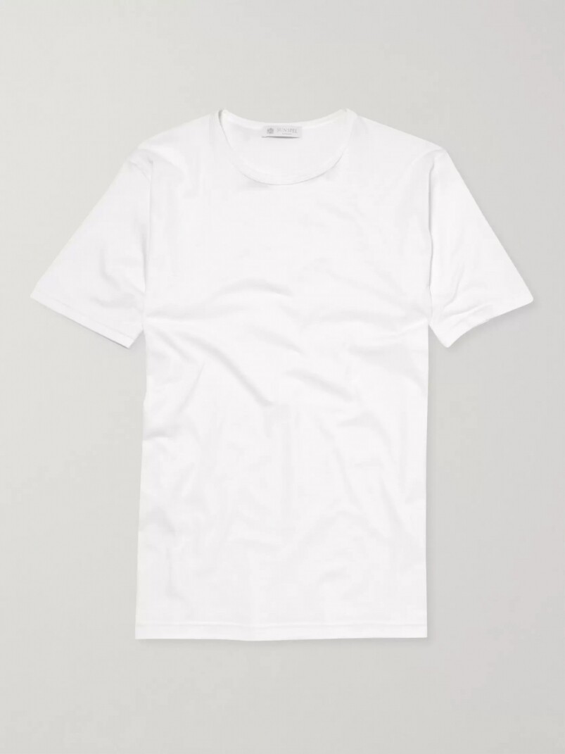 SUNSPEL Superfine Cotton Underwear T-Shirt SUNSPEL Superfine Cotton Underwear T-Shirt
