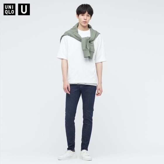 UNIQLO U AIRism 棉質寬鬆圓領 T 恤 UNIQLO U AIRism 棉質寬鬆圓領 T 恤