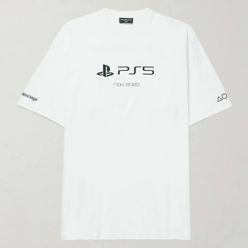 BALENCIAGA + PLAYSTATION印花T恤 BALENCIAGA + PLAYSTATION印花T恤