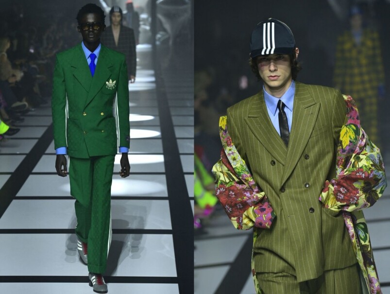 其實看清楚一點，的確會覺得在Alessandro Michele的主理下，Gucci與adidas Originals走在一起是多麼