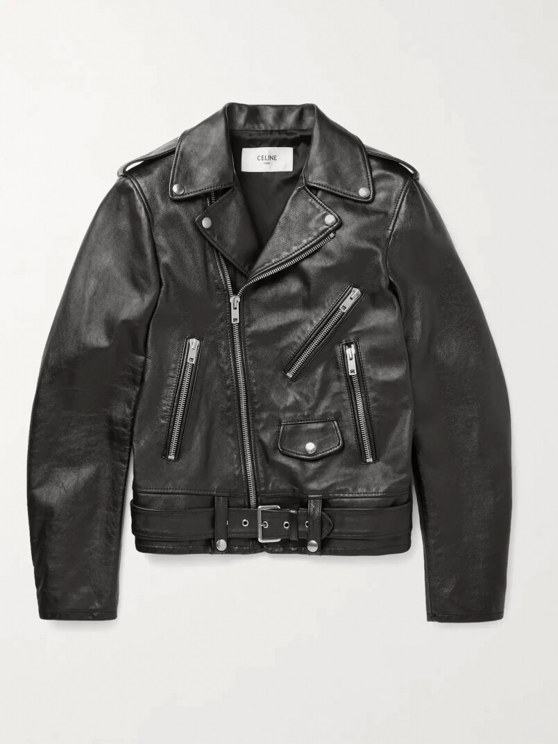 CELINE HOMME Leather Jacket HK$39,978