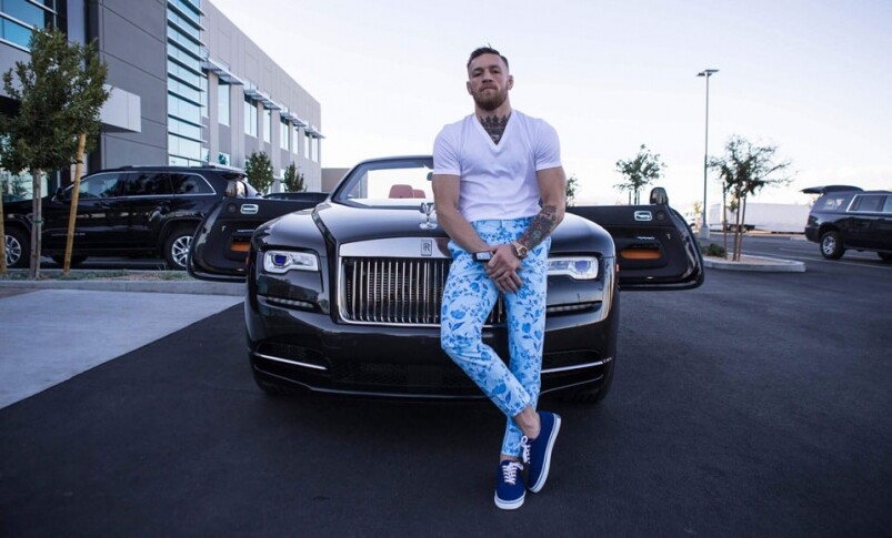 Conor McGregor 花圖案長褲 Conor McGregor 花圖案長褲