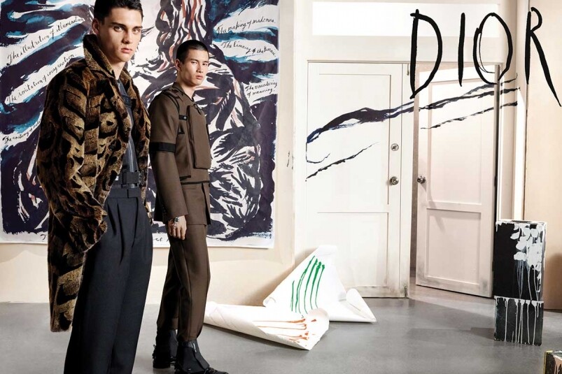 Dior Men 2019-2020冬季男裝系列廣告