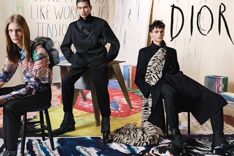 Dior Men 2019-2020冬季男裝系列廣告