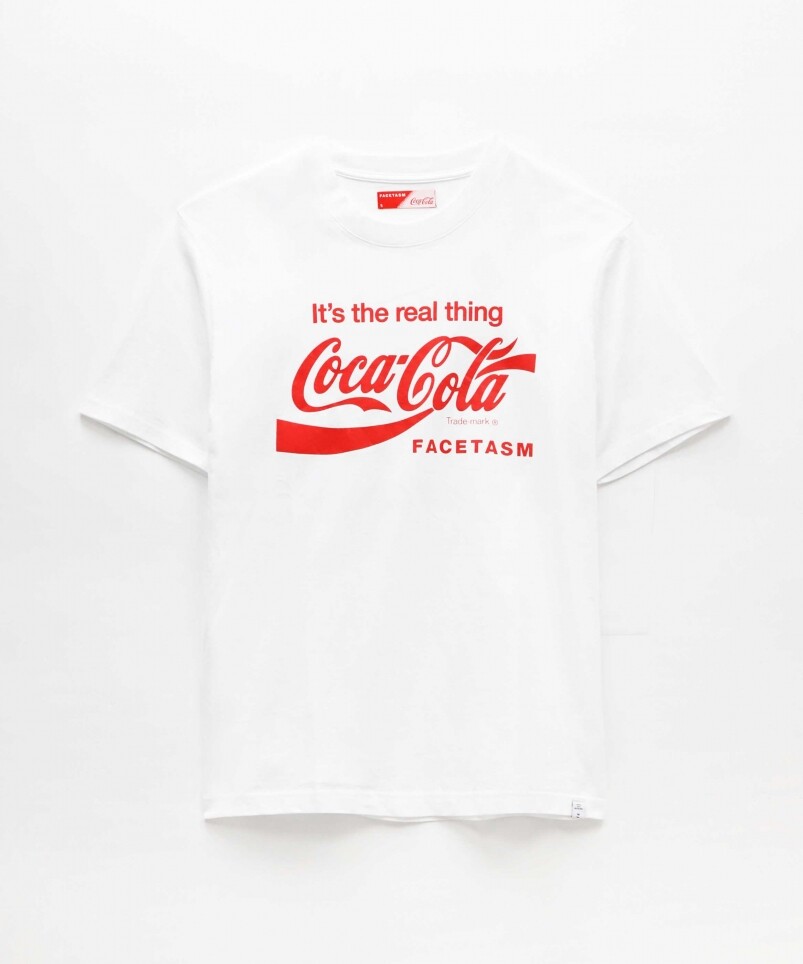 FACETASM X 可口可樂 Logo T恤 $1,199